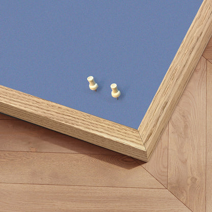 Notice board with oak frame, Centurion 62 x 42 cm
