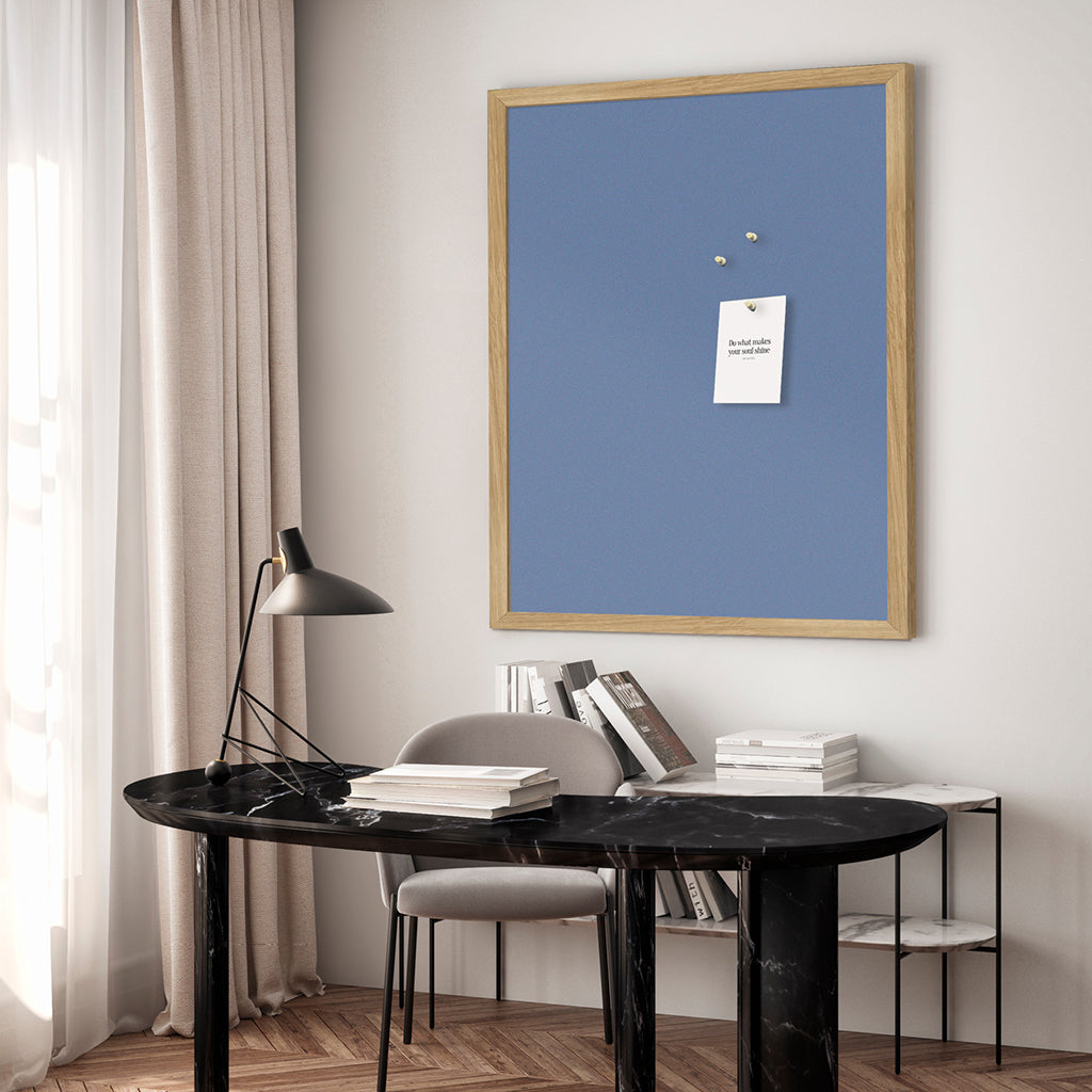 Notice board with oak frame, Centurion 62 x 42 cm
