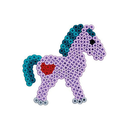 Hama Midi Group Pack, 4 Pegboards + 3000 Beads - Princess and Horse