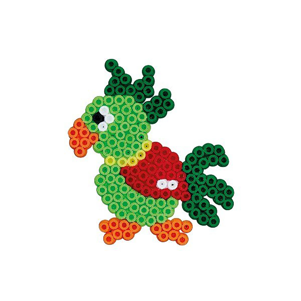 Hama Midi Group Pack, 4 Pegboards + 3000 Beads - Animals