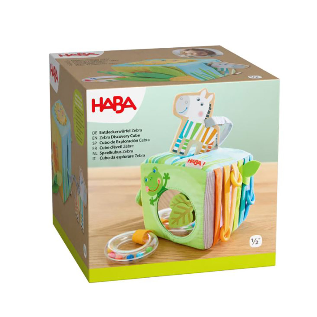 Haba Activity Cube, Zebra