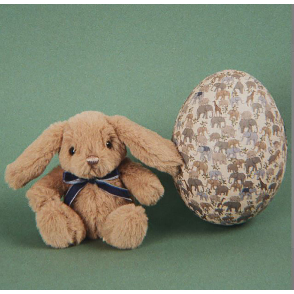 Konges Sløjd Easter Egg and Plush Toy, Easter Bunny - Toffee