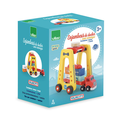 Vilac Container Crane and Truck