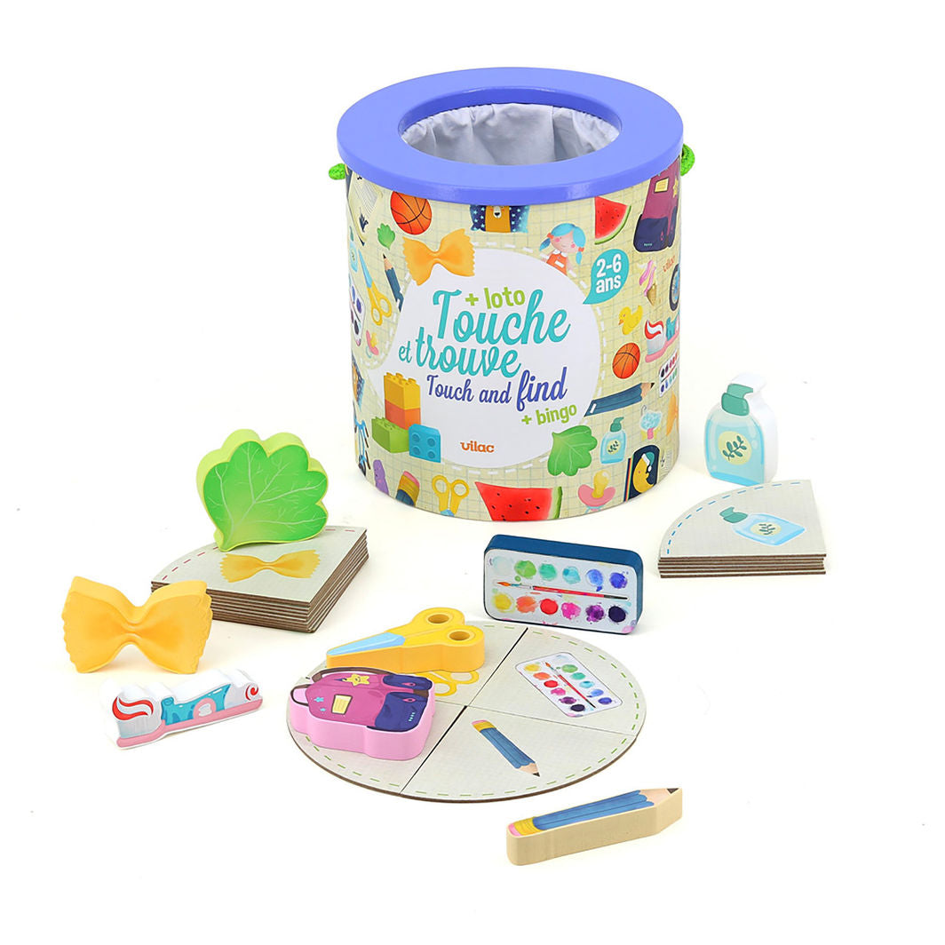 Vilac - Feel &amp; Find Game - The Home