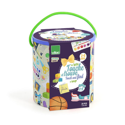 Vilac - Feel &amp; Find Game - The Home
