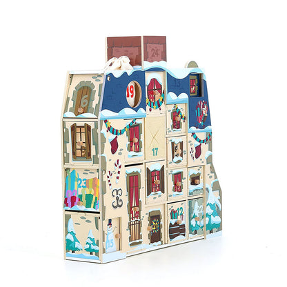 Vilac Advent Calendar, Advent House with 24 Compartments