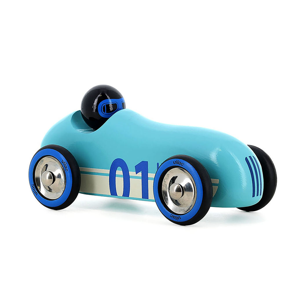 Vilac - Vintage Race Car - Old Sport - Turquoise