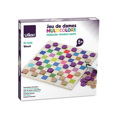 Vilac Game, Colorful Draughts