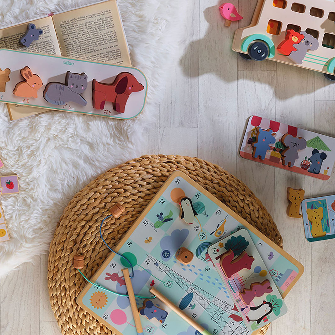 Vilac 4 Games for the Little Ones