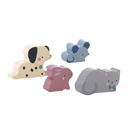 Vilac Wooden Shape Sorter, Little Farm with Animal Figures