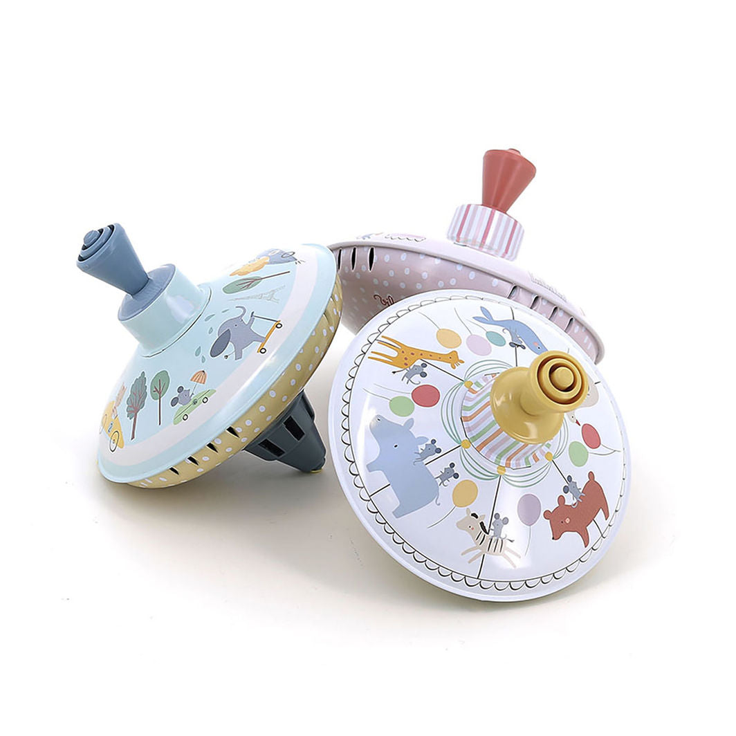 Vilac, Metal Spinning Top - Assorted Colors