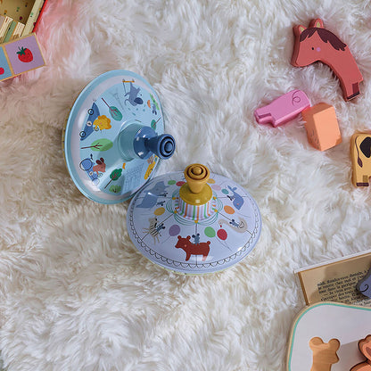 Vilac, Metal Spinning Top - Assorted Colors