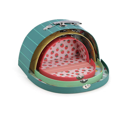 Vilac Suitcase Set, 3 Pieces - Fruits