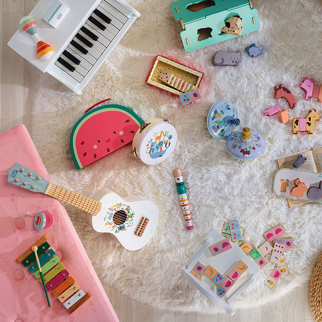 Vilac Suitcase Set, 3 Pieces - Fruits