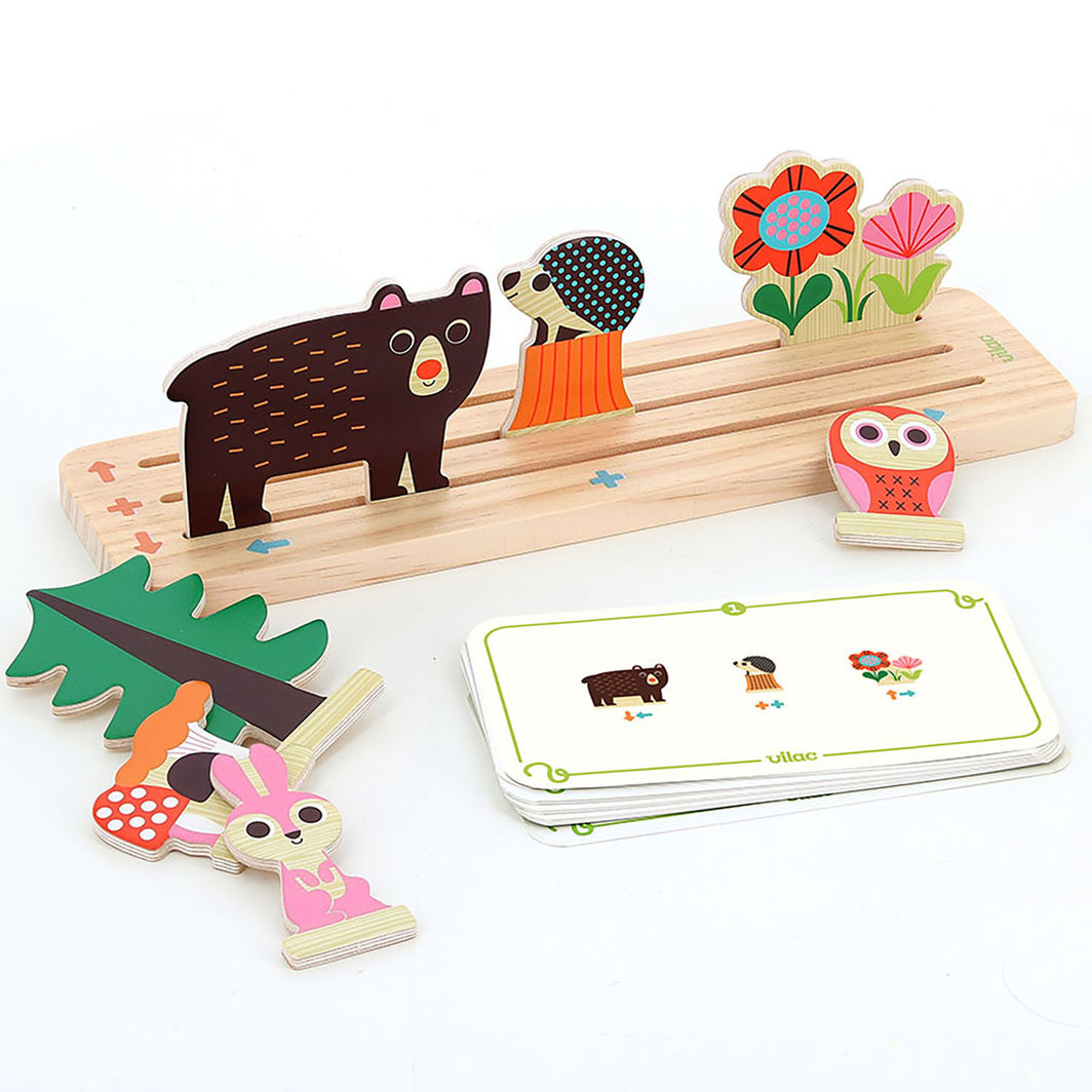 Vilac Combination Game, Oussassplass Brain Training - The Forest