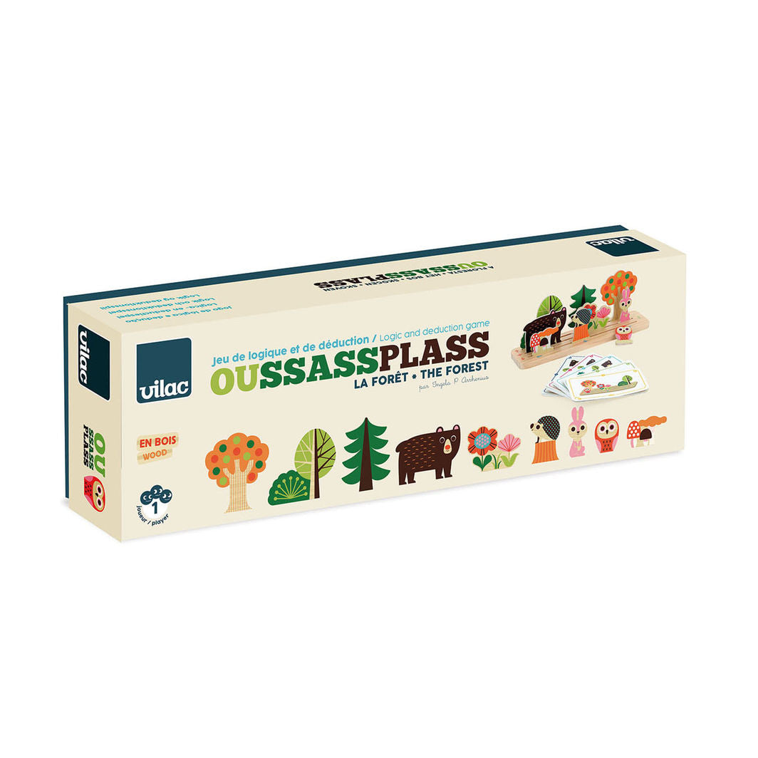 Vilac Combination Game, Oussassplass Brain Training - The Forest