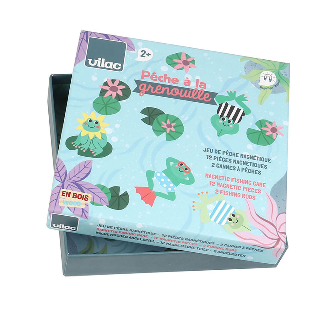 Vilac Fishing Game, Happy Frogs