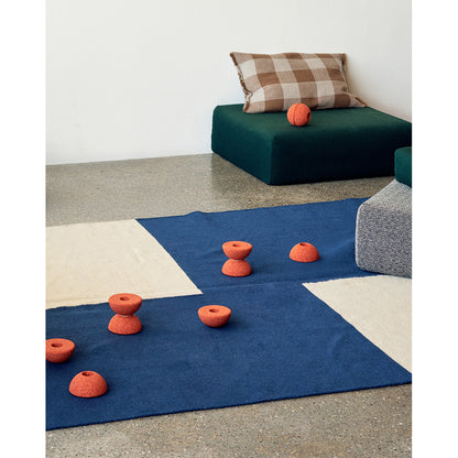 Modu 3 Foam Balls, Burnt Orange/ Dusty Green
