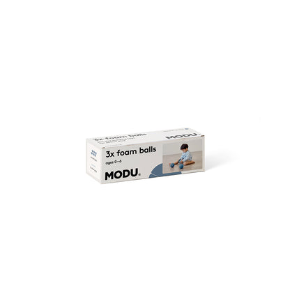 Modu 3 Foam Balls, Deep Blue/Sky Blue