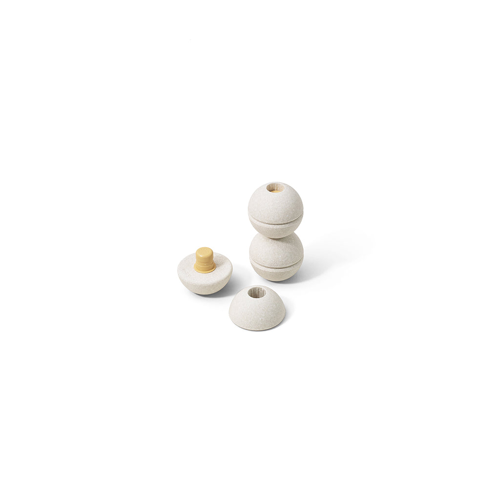 Modu Foam Ball, Sand Grey/Honey Yellow
