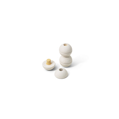 Modu Foam Ball, Sand Grey/Honey Yellow