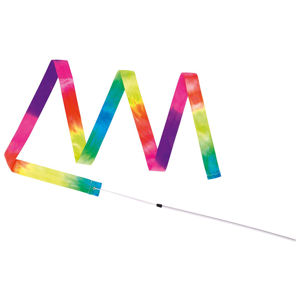 Goki Ribbon for Gymnastics, Rainbow