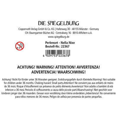 Spiegelburg Bead Set – Nella Nixe Mermaid