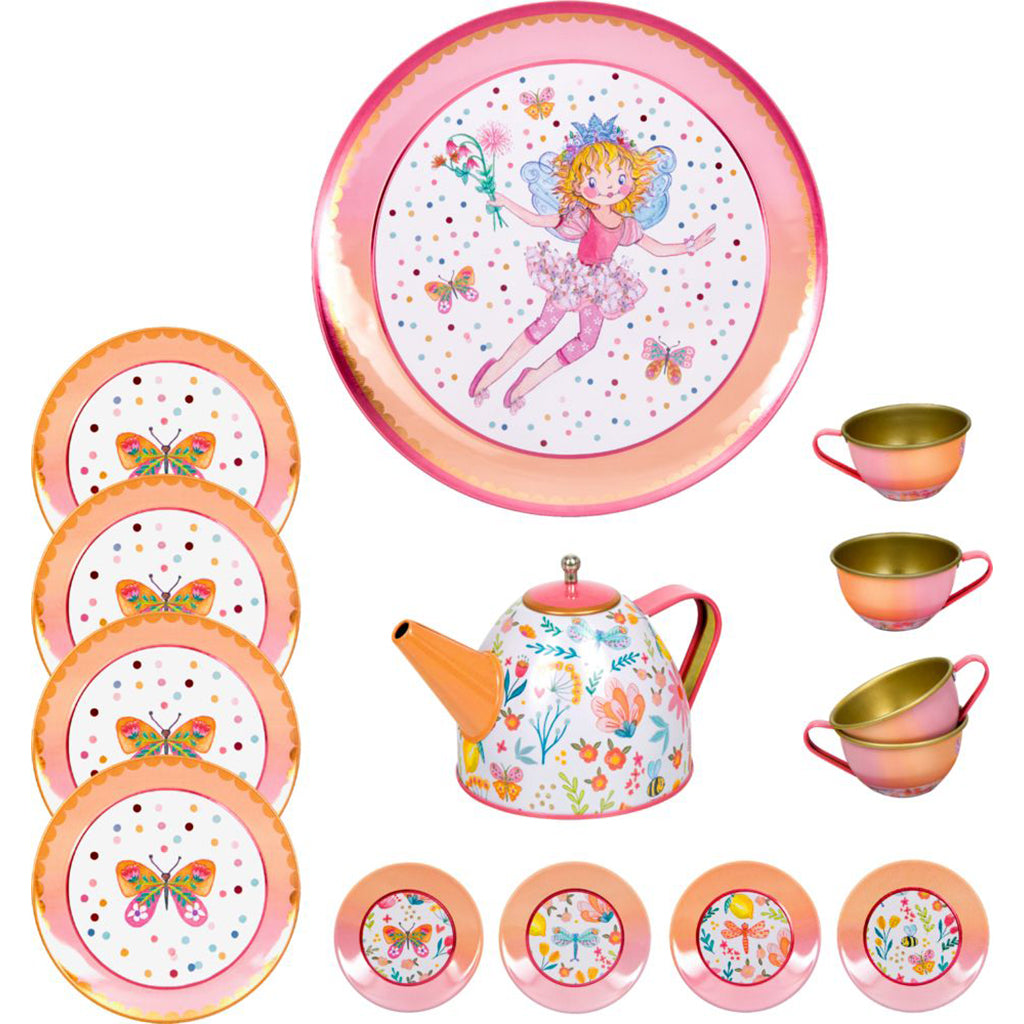 Princess Lillefe Tea Set in Suitcase