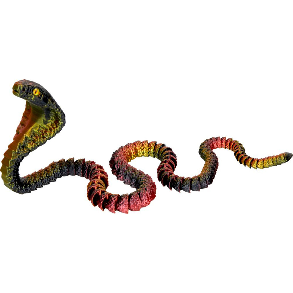 Spiegelburg, 3D Printed Crystal Cobra Snake, Assorted Colors