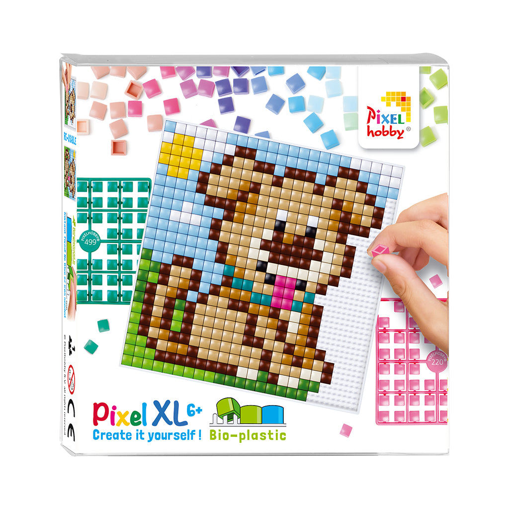 Pixel Mosaic, XL Mosaic Perler, Starter Set - Puppy