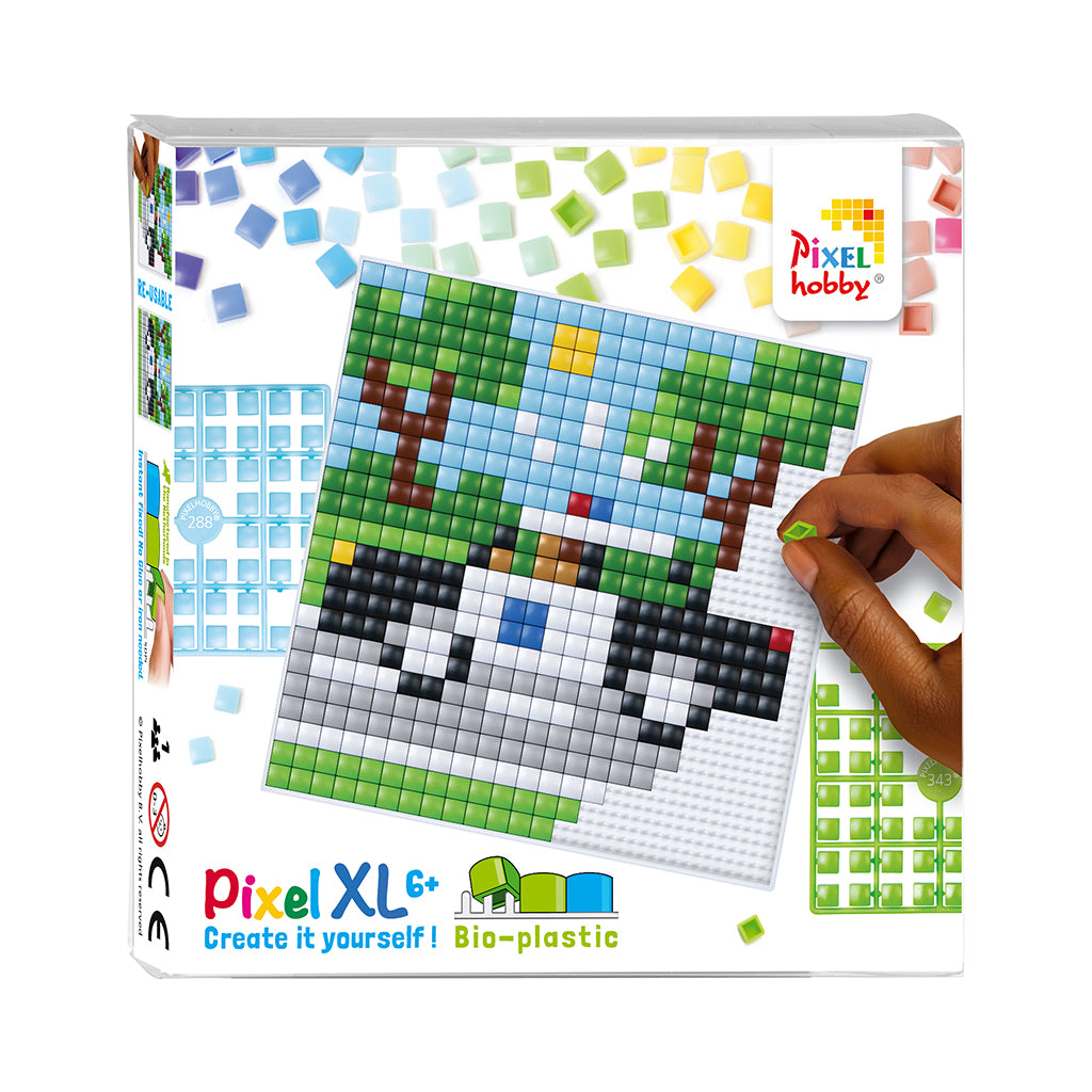 Pixel Mosaic, XL Mosaic Beads Starter Set - Police Car