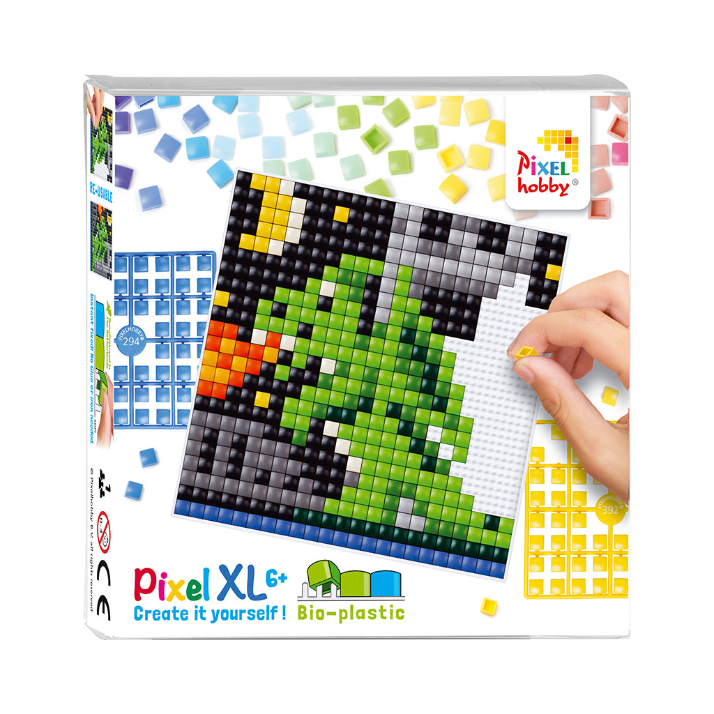 Pixel Mosaic, XL Mosaic Perler, Basic Set - Dragon
