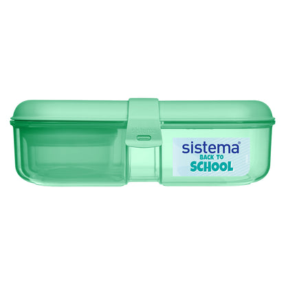 Sistema Ribbon Lunch Box, 1.1 L - Apple Mint Green