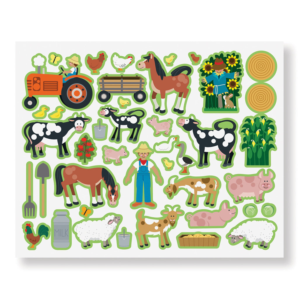 Foam Stickers, Reusable - My Habitat