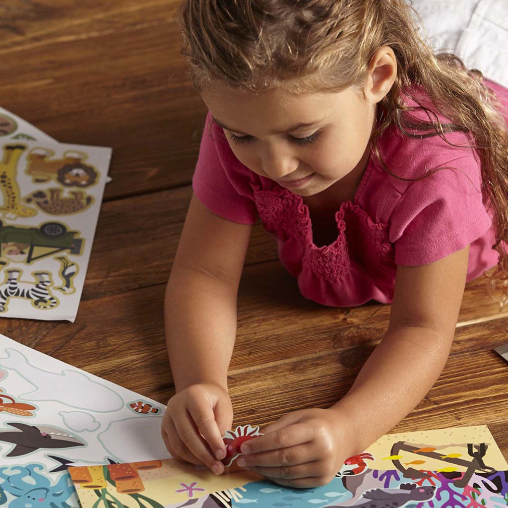 Foam Stickers, Reusable - My Habitat