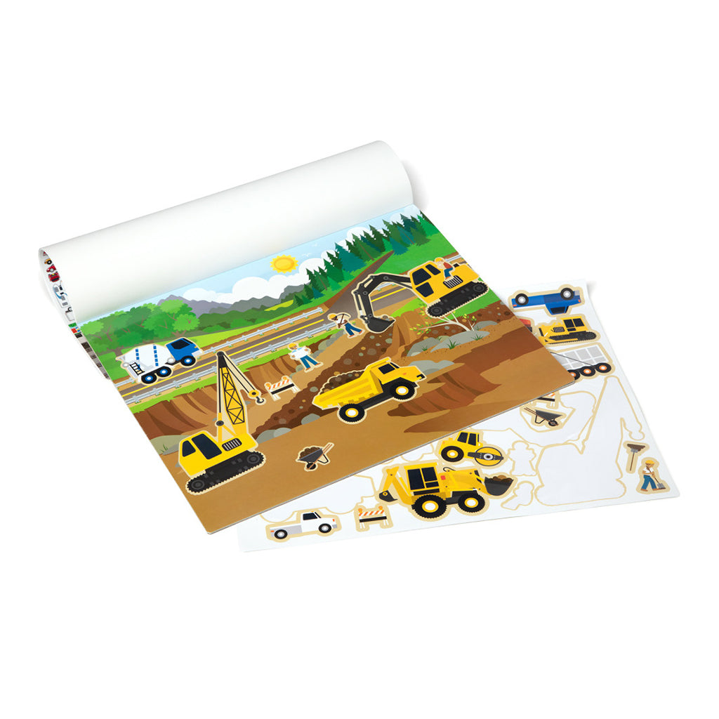 Reusable Foam Stickers - Vehicles