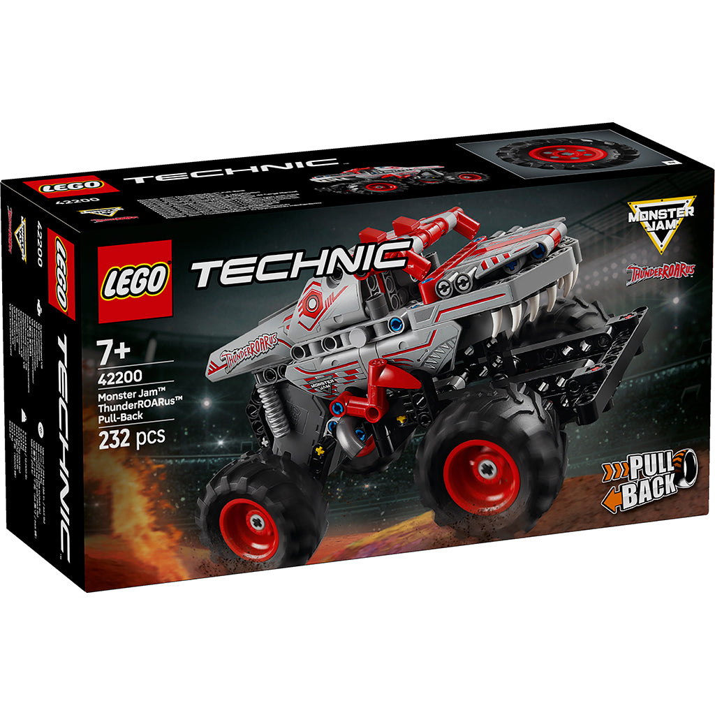 LEGO® Technic, Monster Jam™ ThunderROARus™ Pull-Back Toy