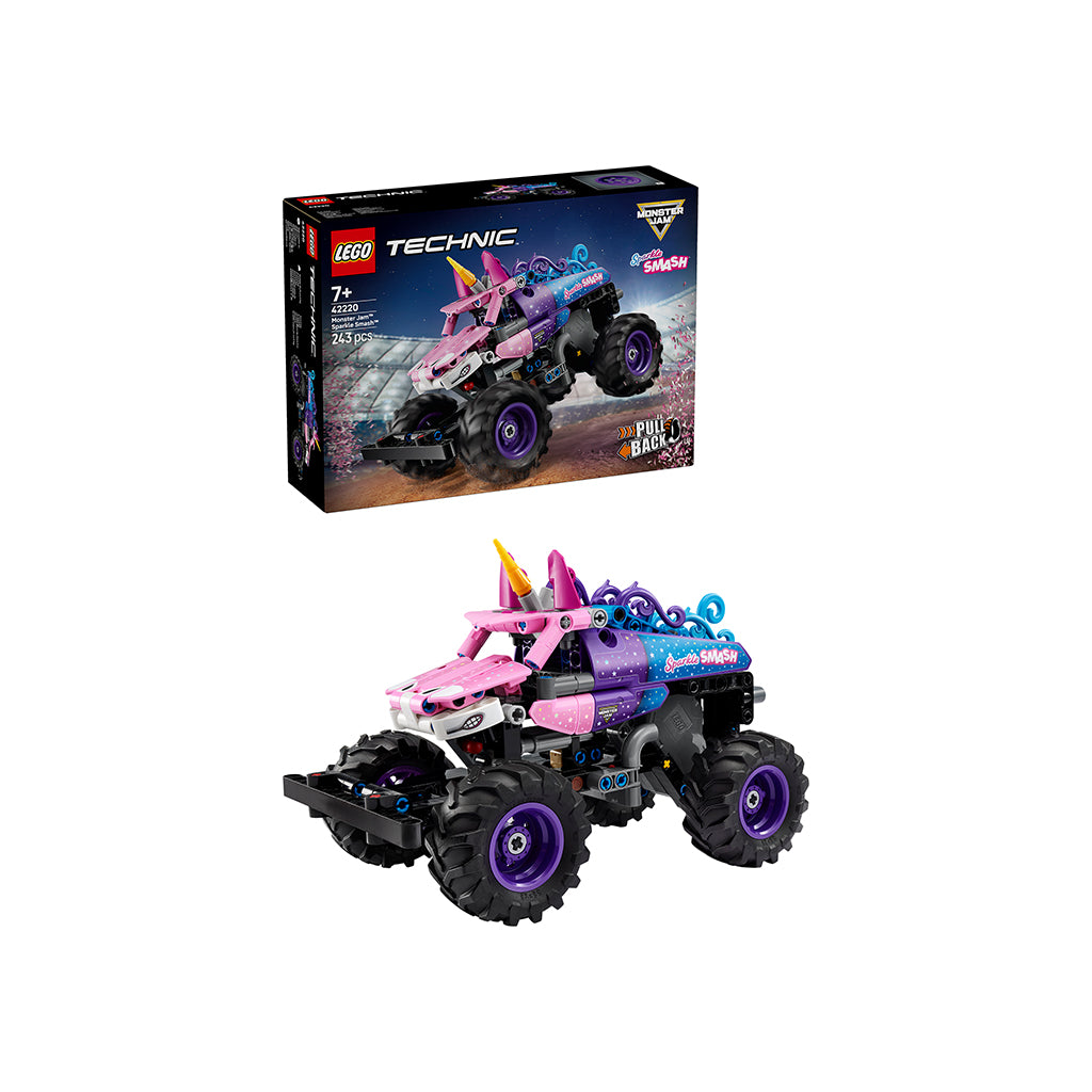 LEGO® Technic, Monster Jam™ Sparkle Smash™ Pull-Back