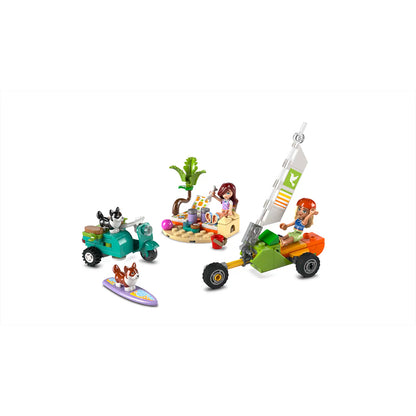 LEGO® Friends, Surfing Dogs Adventure with Scooter