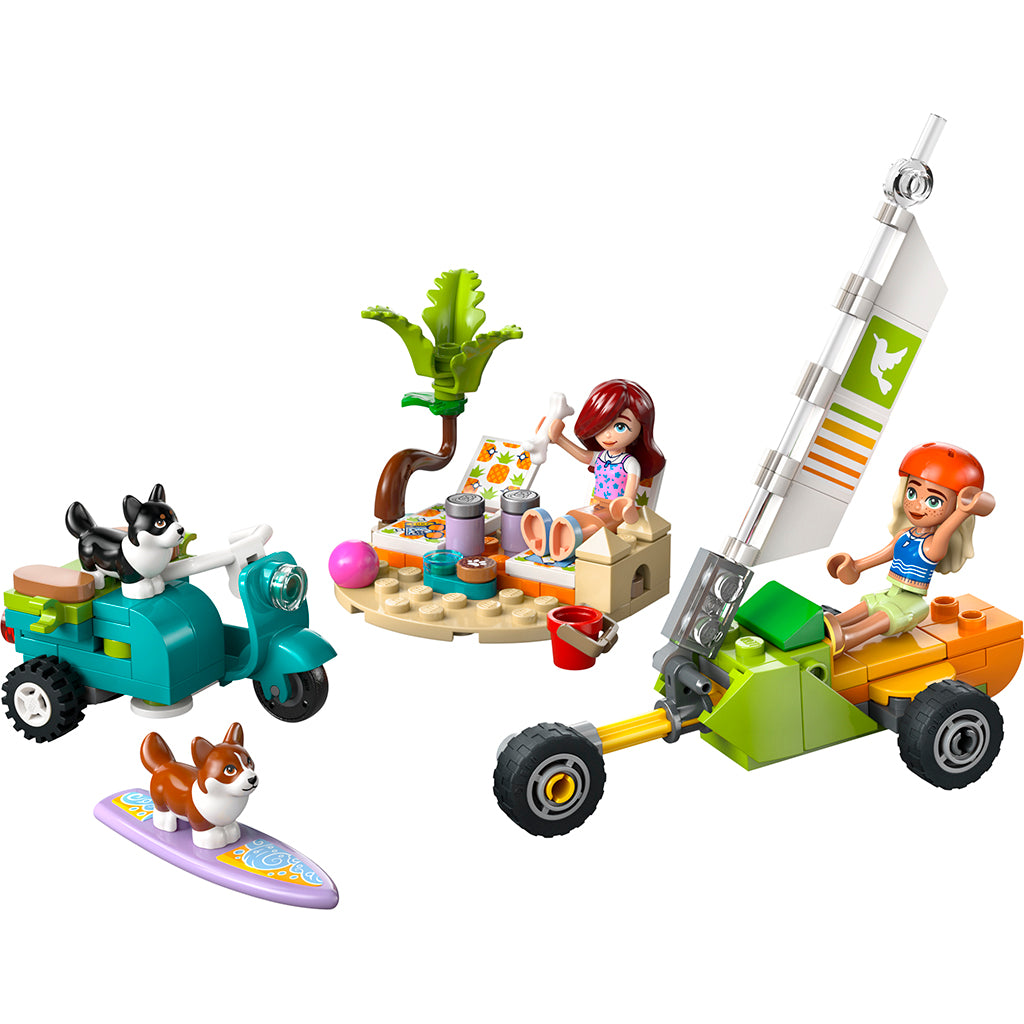 LEGO® Friends, Surfing Dogs Adventure with Scooter