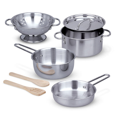 Melissa &amp; Doug Metal Cookware Set