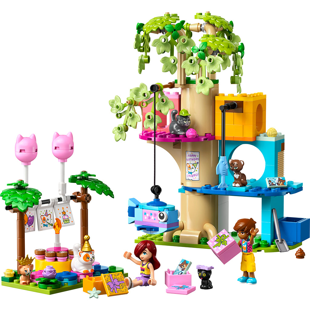 LEGO® Friends, Cat Birthday Party and Treehouse