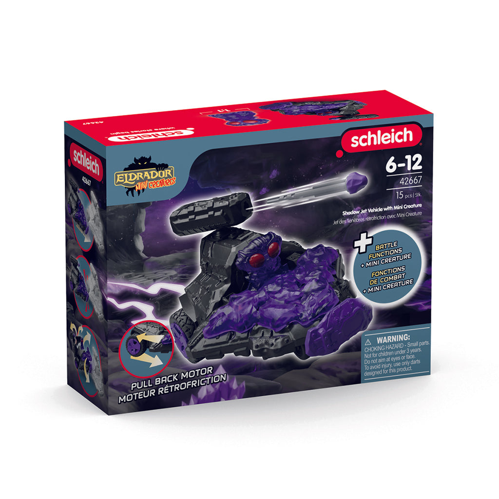 Schleich Eldrador Shadow Jet Vehicle with Mini Creature