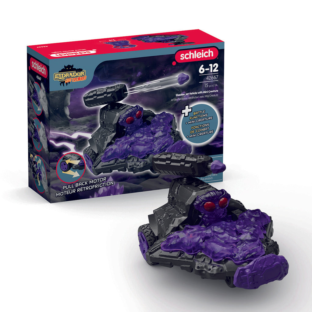 Schleich Eldrador Shadow Jet Vehicle with Mini Creature