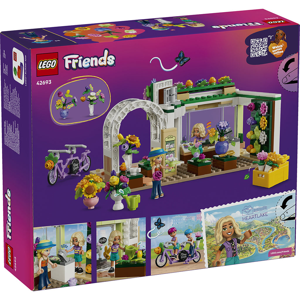 LEGO® Friends Creative Flower Shop Building Toy 42693