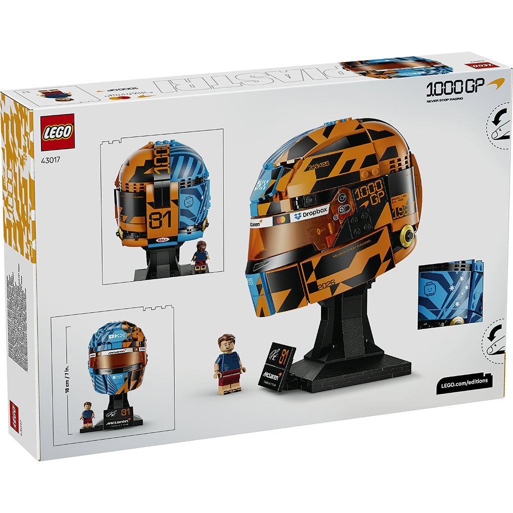 LEGO® Editions McLaren Mastercard F1® Team Oscar Piastri Helmet