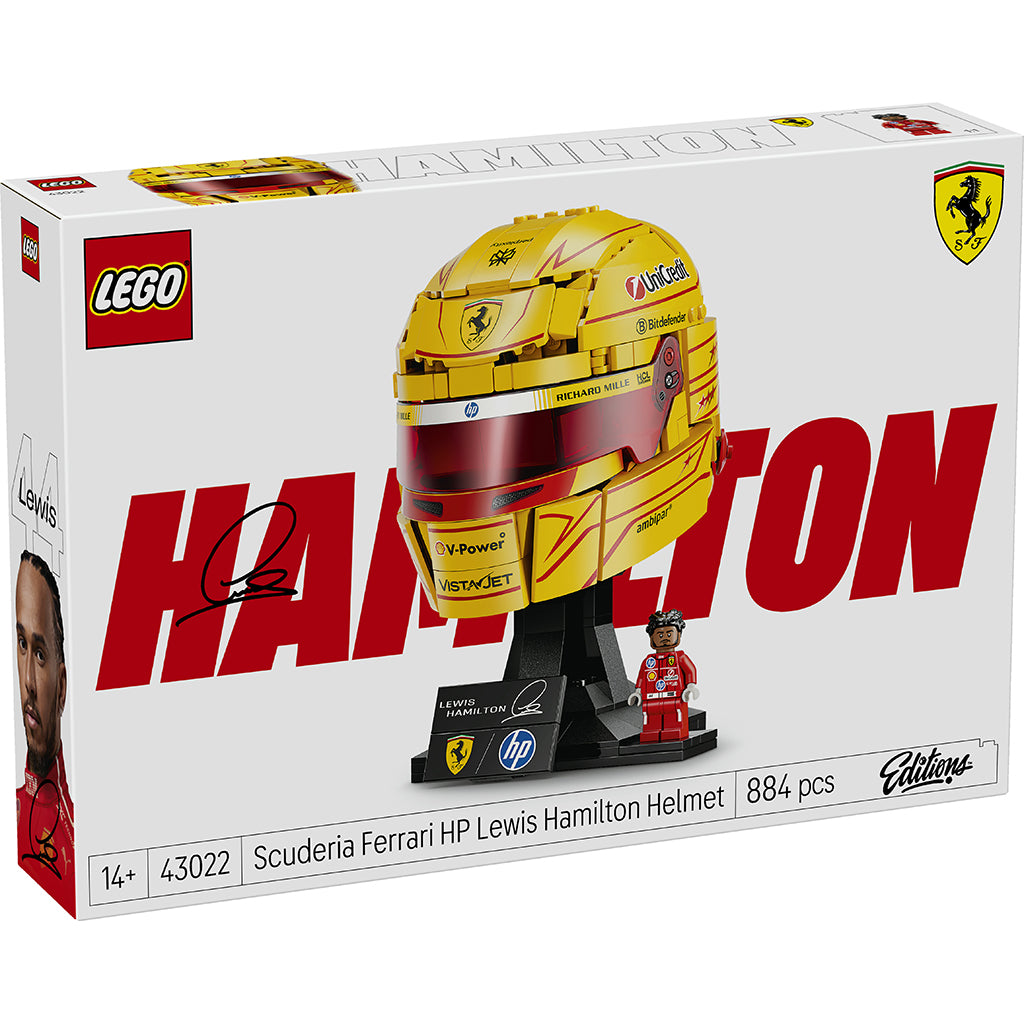 LEGO® Editions Scuderia Ferrari HP Lewis Hamilton Helmet