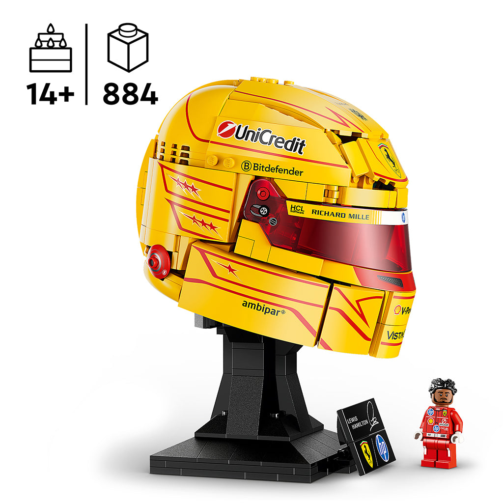 LEGO® Editions Scuderia Ferrari HP Lewis Hamilton Helmet