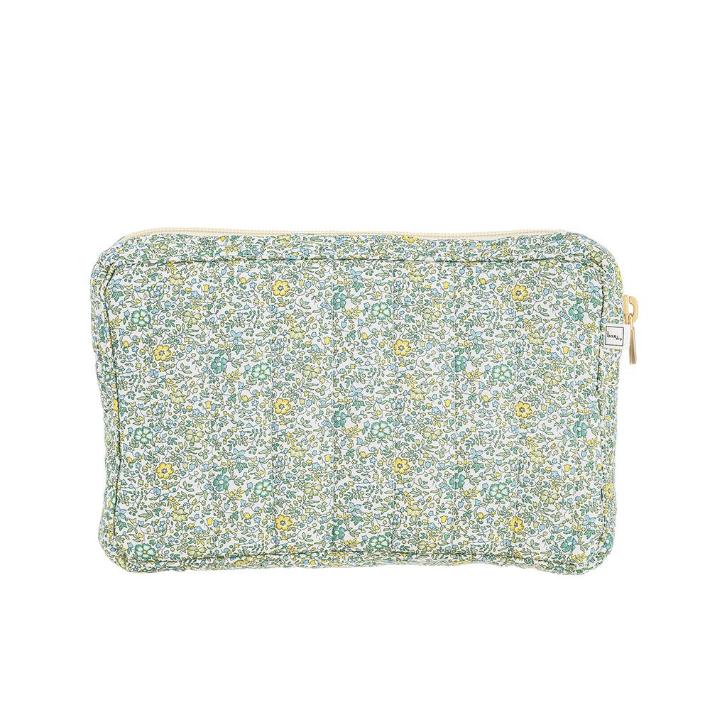 Bon Dep Pouch Small, Toiletry Bag with Liberty – Katie and Millie Green
