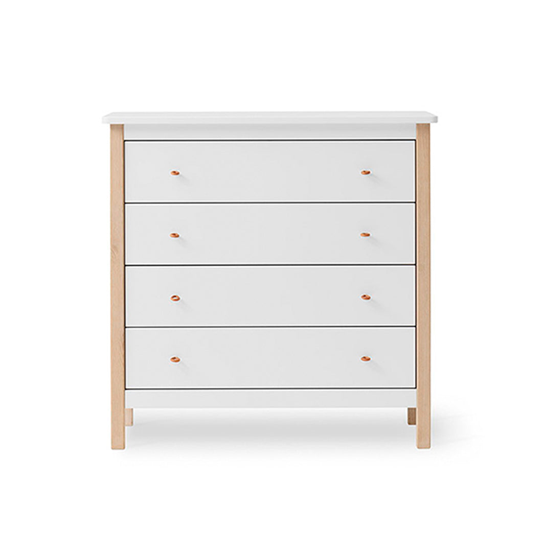 Oliver Furniture Wood Dresser with 4 Drawers, Oak